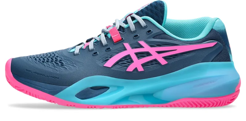 ASICS GEL-RESOLUTION X PADEL “Mako Blue / Hot Pink” (1041A492-400)