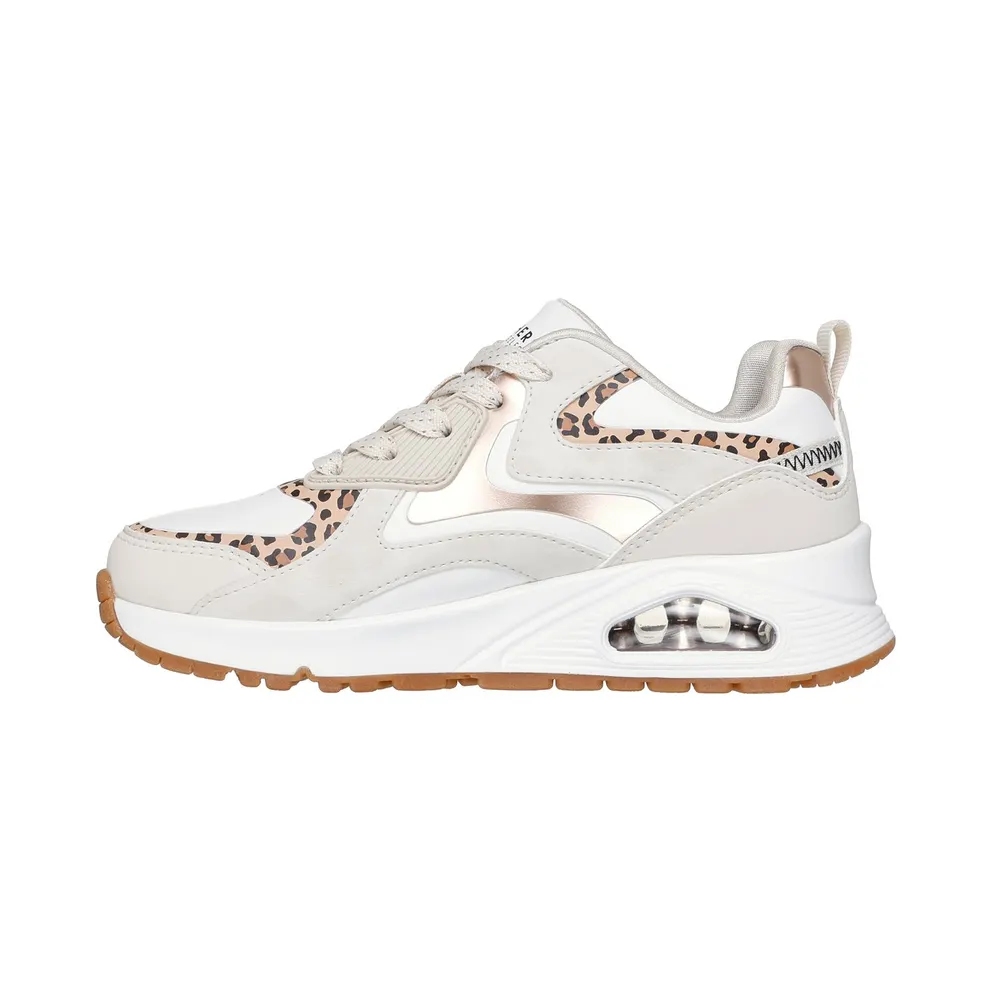 Skechers UNO Gen1 – Leopard Surge Sneaker Natuurlijk