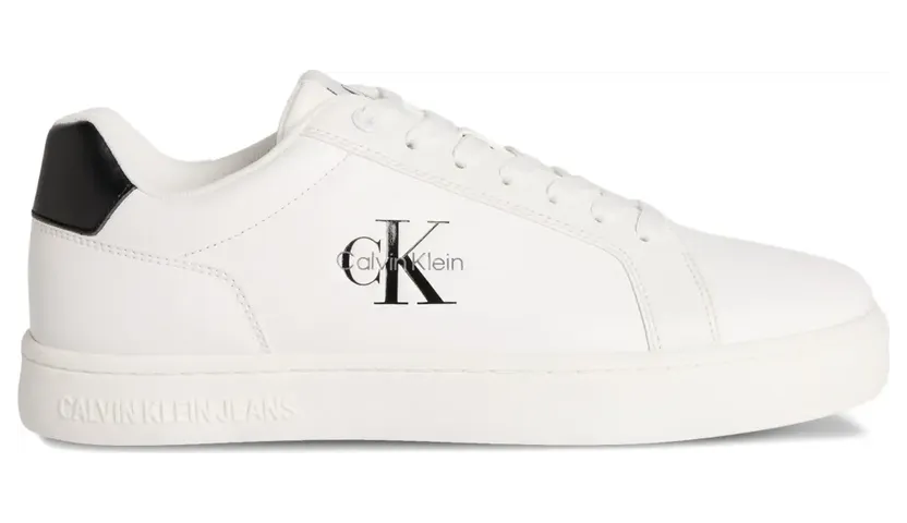 Calvin Klein ‘Classic’ Sneakers – Weiß (YM0YM0136901W)