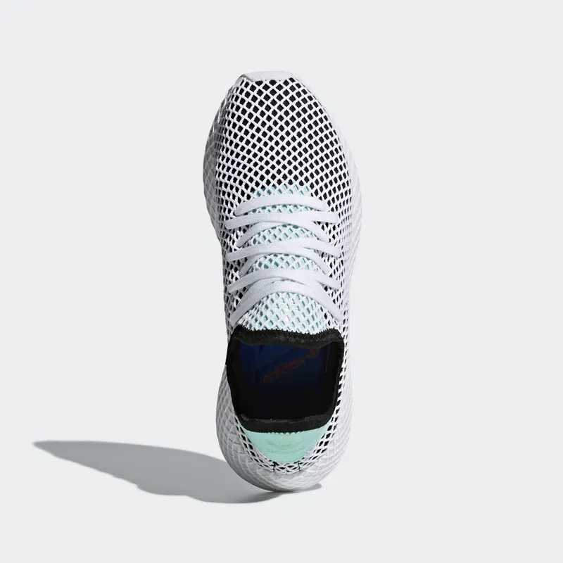 adidas Deerupt Core Black Easy Green Core Black/Easy Green/Footwear White (B28076)
