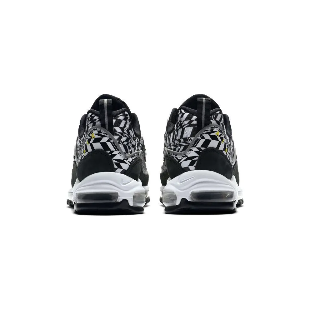 Nike Air Max 98 AOP Black White/Team Orange-Black (AQ4130-100)