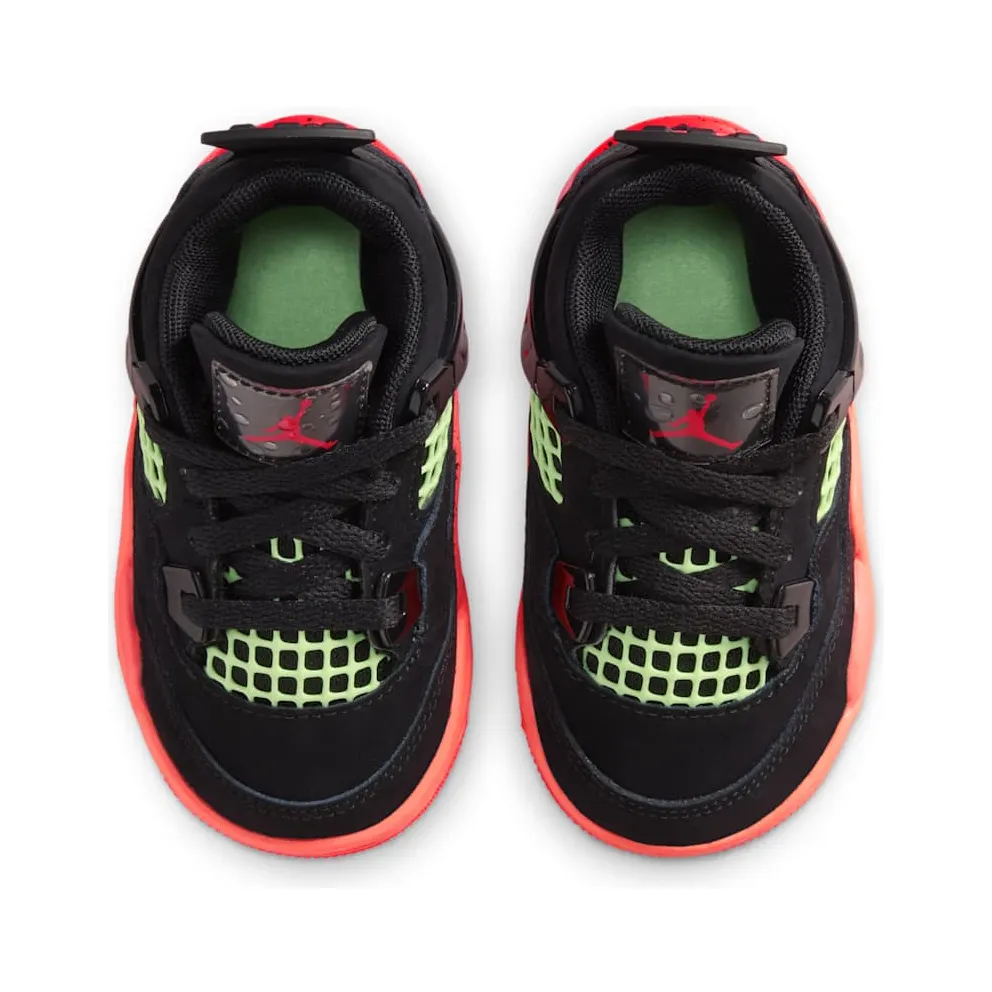 Air Jordan 4 Retro TD “Black Infrared Barely Volt” (II1270-001)