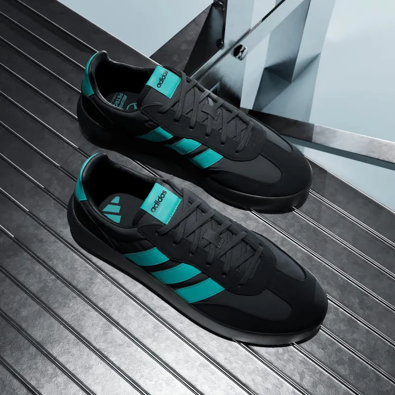 Adidas MERCEDES – AMG PETRONAS FORMULA ONE TEAM BARREDA DECODE Shoes Carbon / Semi Mint Rush / Core Black (KI6059)