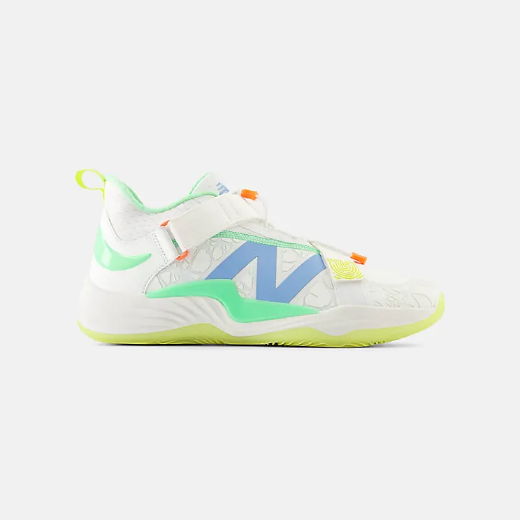 New Balance FuelCell Lindor 2 PreGame Optic White Neon Dragonfly Cosmic Pineapple (TLINDTW2)