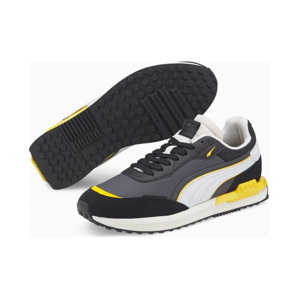 Women’s PUMA City Rider Electric Black/Ebony/Nimbus Cloud (382045-05)