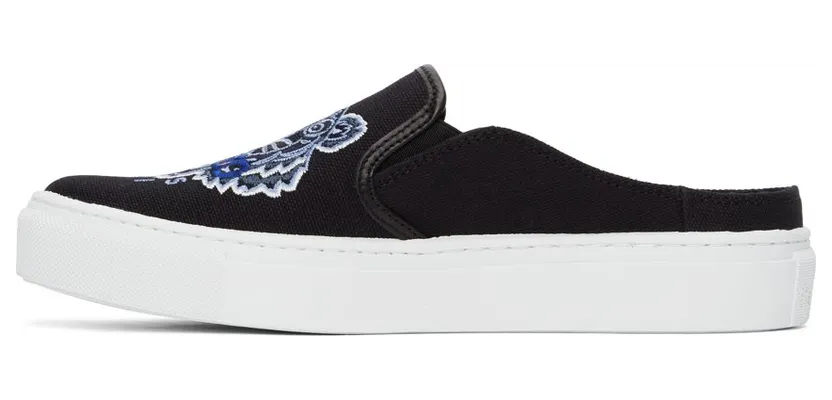 Kenzo Black Tiger K-Skate Slip-On Sneakers (FB52SN105F70) (3)