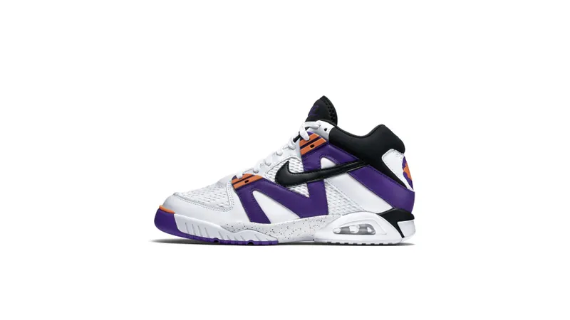 Nike Air Tech Challenge III OG Purple (2015) White/Black-Voltage Purple-Bright Mandarin (749957-102)