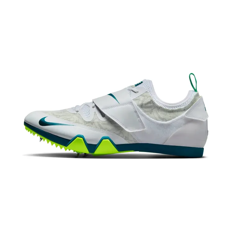 Nike Pole Vault Elite “White / Barely Green / Electric Algae / Bright Spruce” (FZ9649-100)