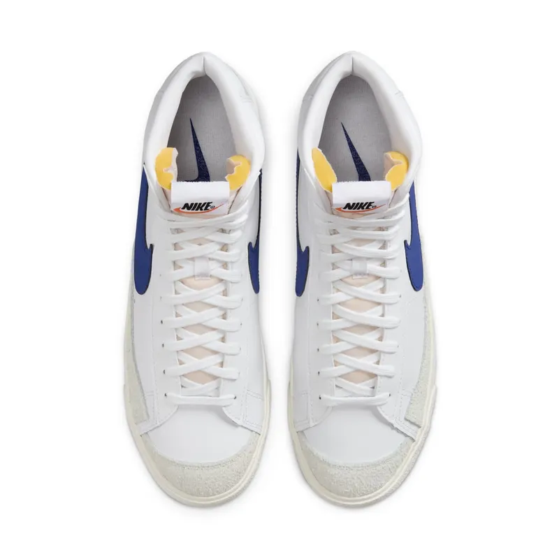 Nike Blazer Mid ’77 Vintage White Summit White Sail Deep Royal Blue (BQ6806-132)