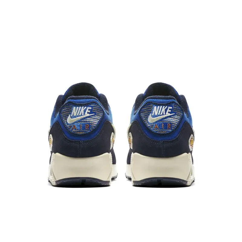 Nike Air Max 90 Game Royal Light Cream Game Royal/Camper Green-Blackened Blue-Light Cream (858954-400)