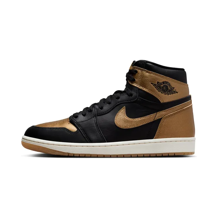 Air Jordan Mid “Black / Sail / Metallic Gold” (DZ5485-071)