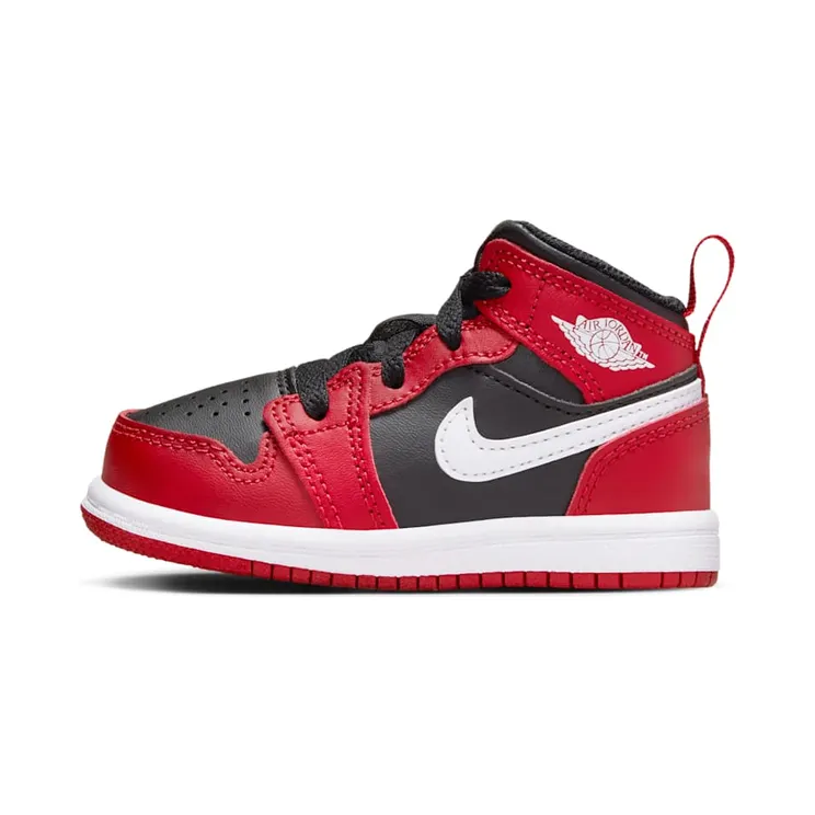 Air Jordan 1 Mid TD “Black / Gym Red / White” (DQ8425-061)