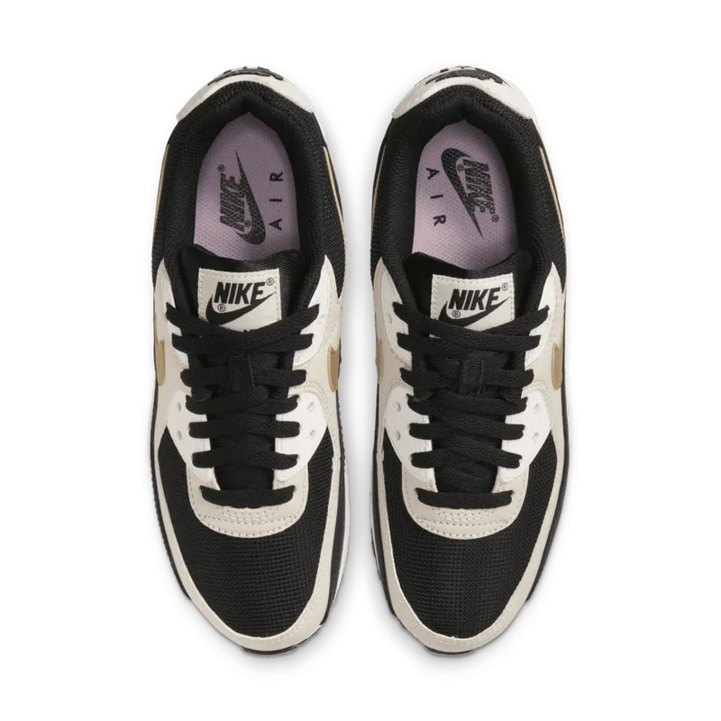 Nike Air Max 90 Black Metallic Gold Summit White Black/Metallic Gold-Summit White (DB9578-001)