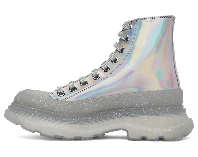 Alexander McQueen Silver Tread Slick High Sneakers (697088W4T71) (3)