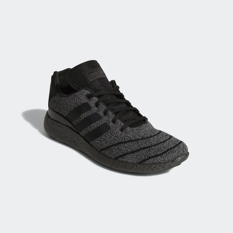 adidas Busenitz Pureboost Grey Black Charcoal Solid Grey/Core Black/Trace Grey Metallic (CQ1160)