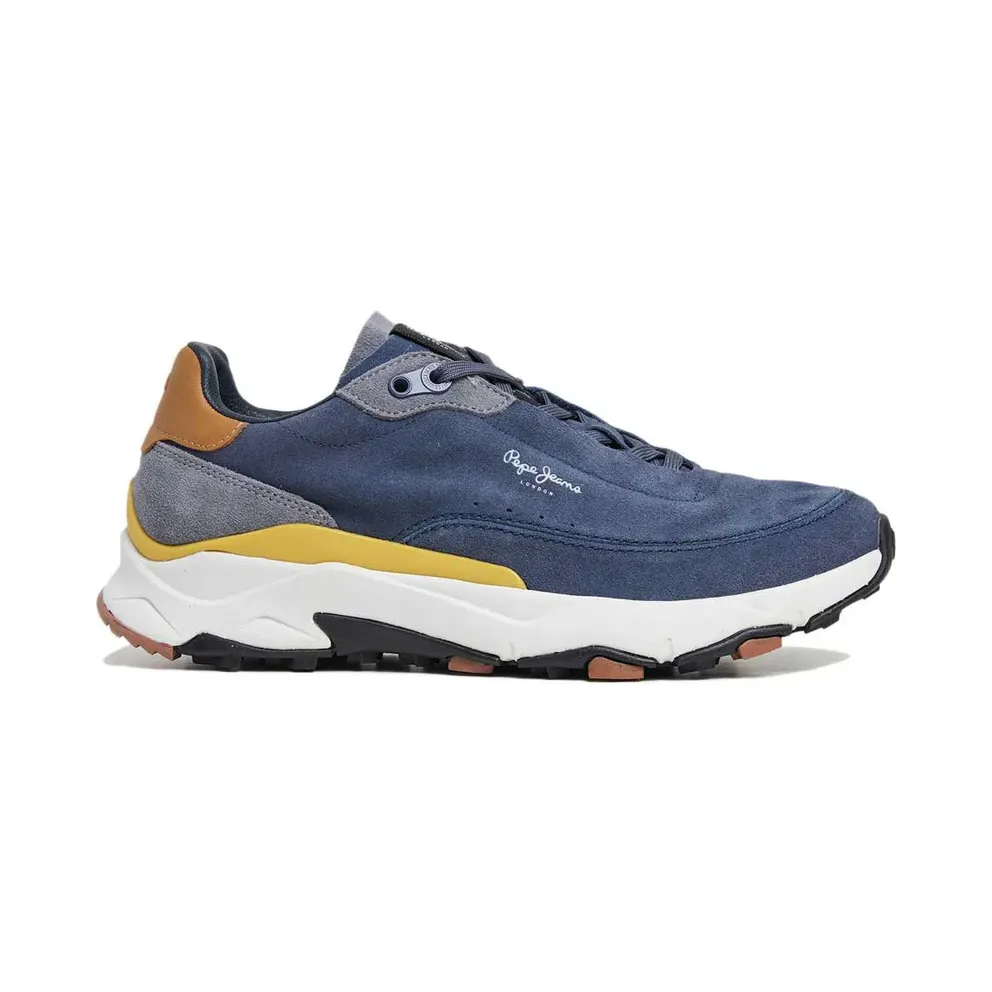 Pepe Jeans PèPè sneaker Navy / Opaal / Oker / Donkergeel (PMS60022-595)