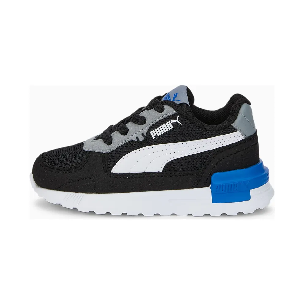 PUMA Graviton AC Babies’ Black/White/Quarry (381989-10)