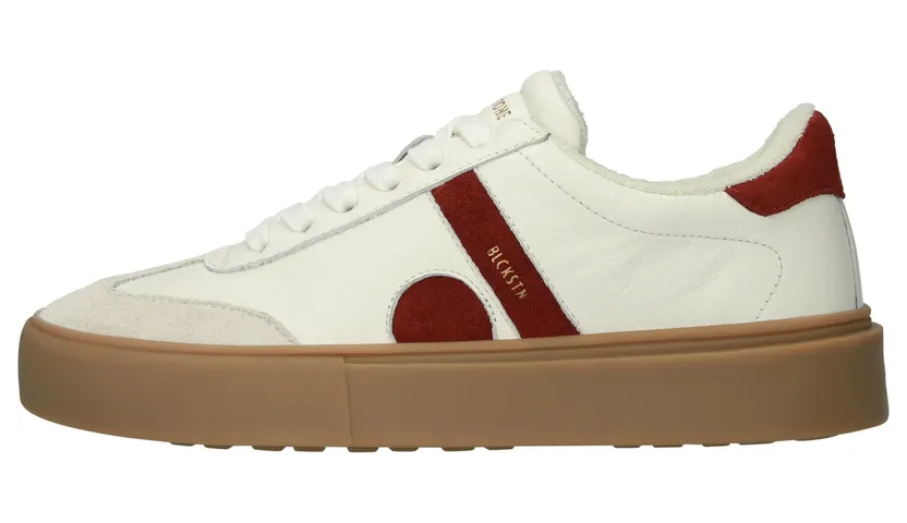 Blackstone sneaker Bordeaux / Wit (EL280WRRU)