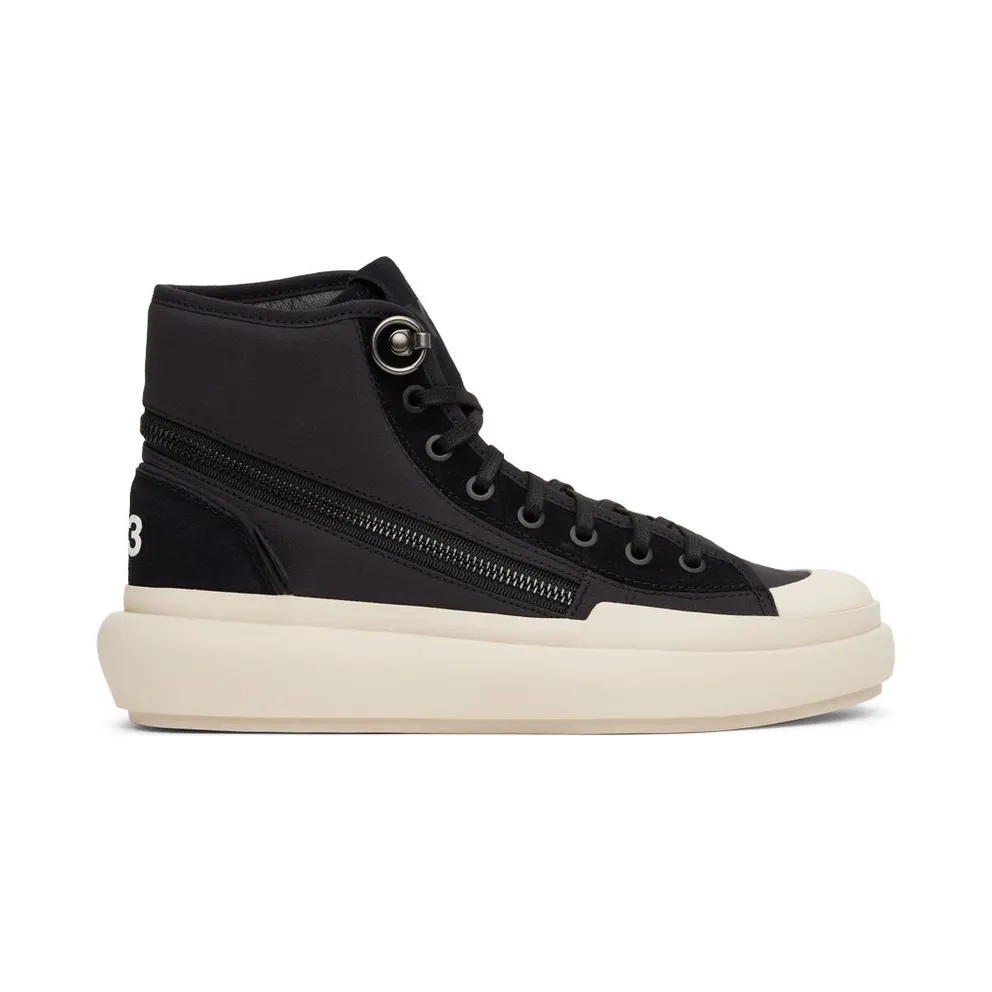 adidas Y-3 AJATU COURT HIGH Black / Black / Bliss (GW8618)
