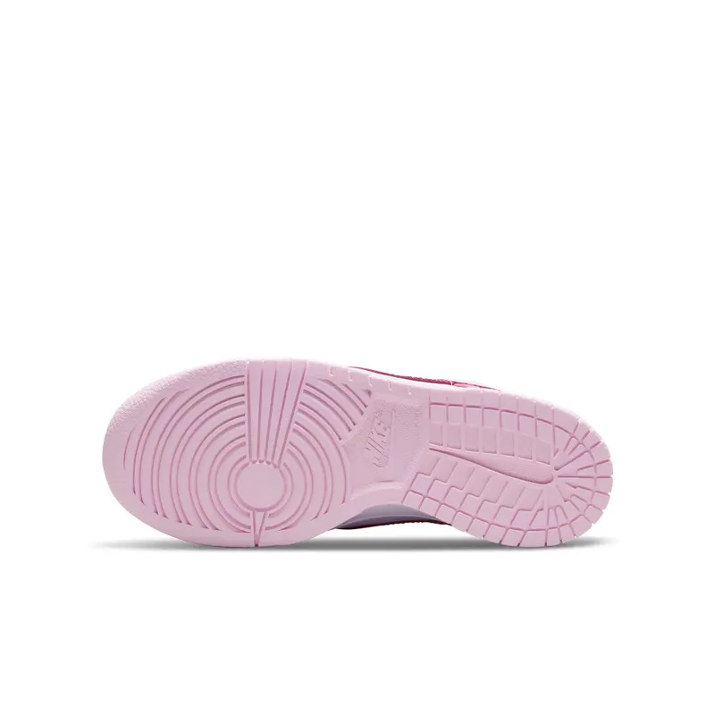 Nike Dunk Low Pink Red White (PS) GS (CW1590-601)