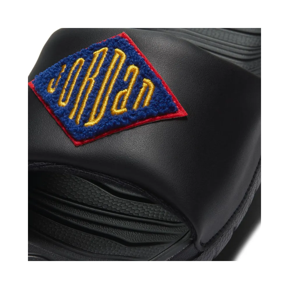 Nike Jordan Break SE Slide “Black / Deep Royal Blue / Track Red / Laser Orange” (CV4901-001)