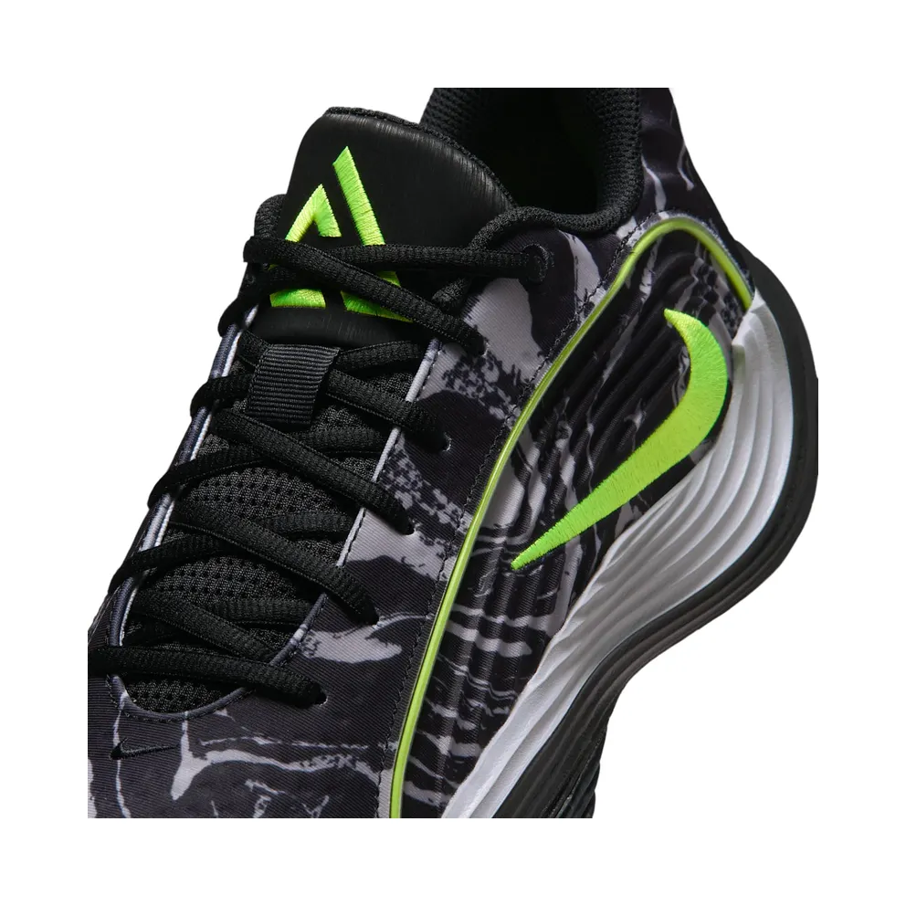 Nike Giannis Immortality 5 “Black / Light Smoke Grey / Volt” (IM5130-002)