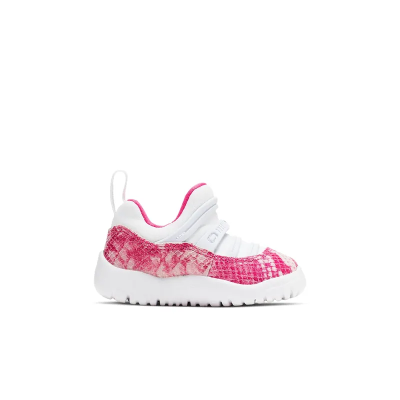Jordan 11 Retro Little Flex Snake Watermelon (TD) White/Black-Watermelon (BQ7104-106)