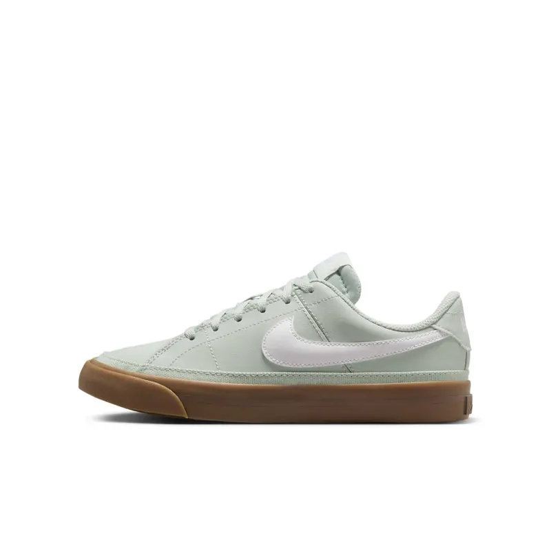 Nike Court Legacy Light Silver Gum Dark Brown White (DA5380-006)