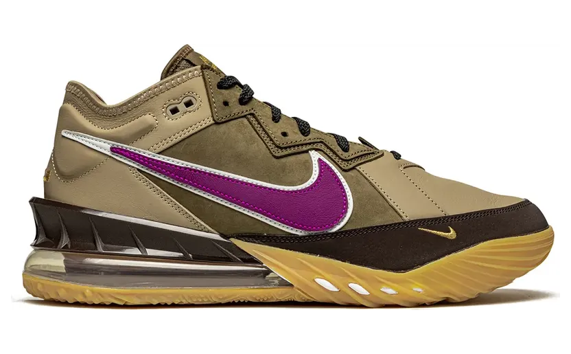 Nike x Atmos Lebron 18 low-top sneakers – Groen (CW3153)