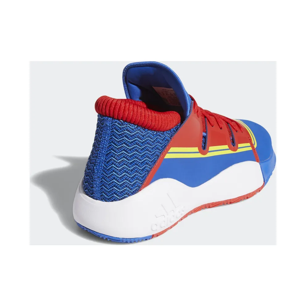 adidas Pro Vision Marvel Captain Marvel (Youth) Blue/Red Solid/Bright Yellow (EG2628)