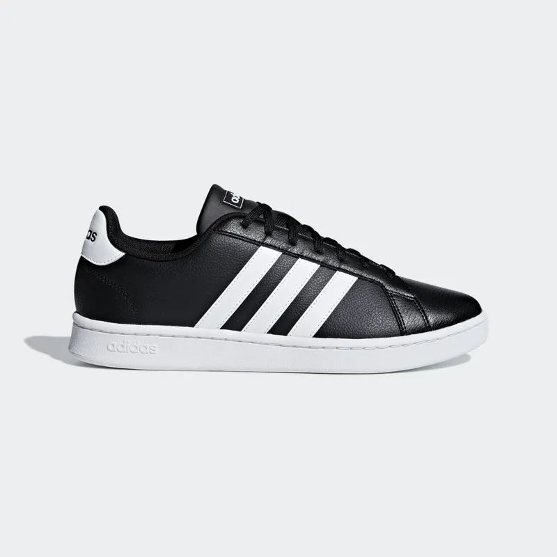 Adidas Grand Court Core Black / Cloud White / Cloud White (F36393)