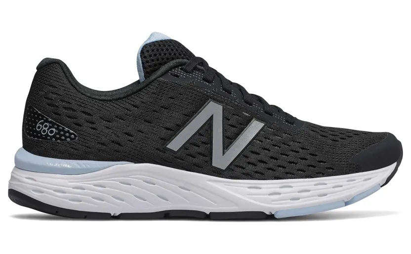 New Balance 680v6 Schwarz/Blau (W680LK6)