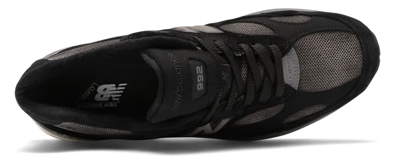 New Balance 992 Black Grey (Made in USA) Black/Grey-White (M992BL)