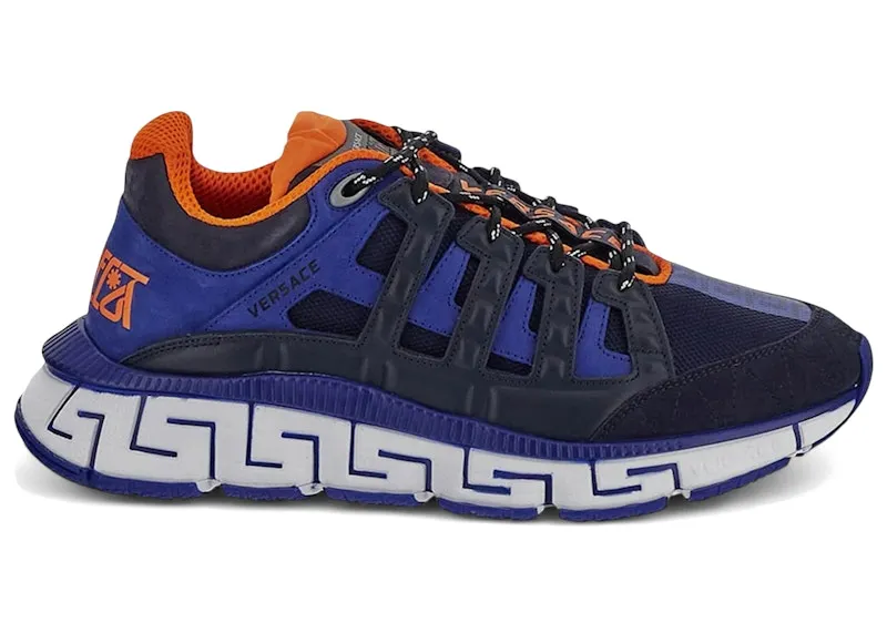 Versace Trigreca Navy Orange (DSU8094-1A04984-2UF90)