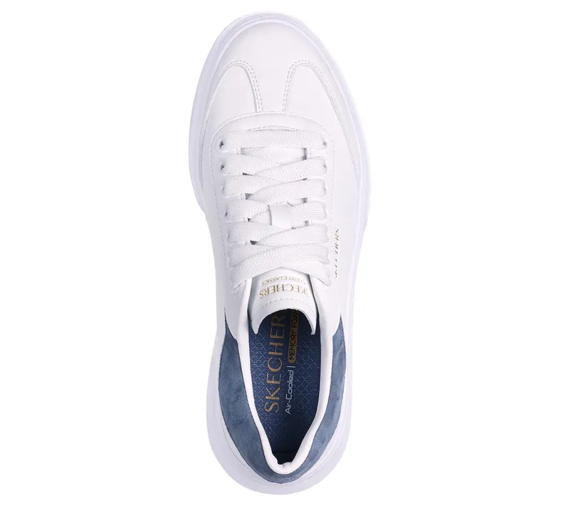 Skechers Cordova Classic – White / Blue (185060 WBL)