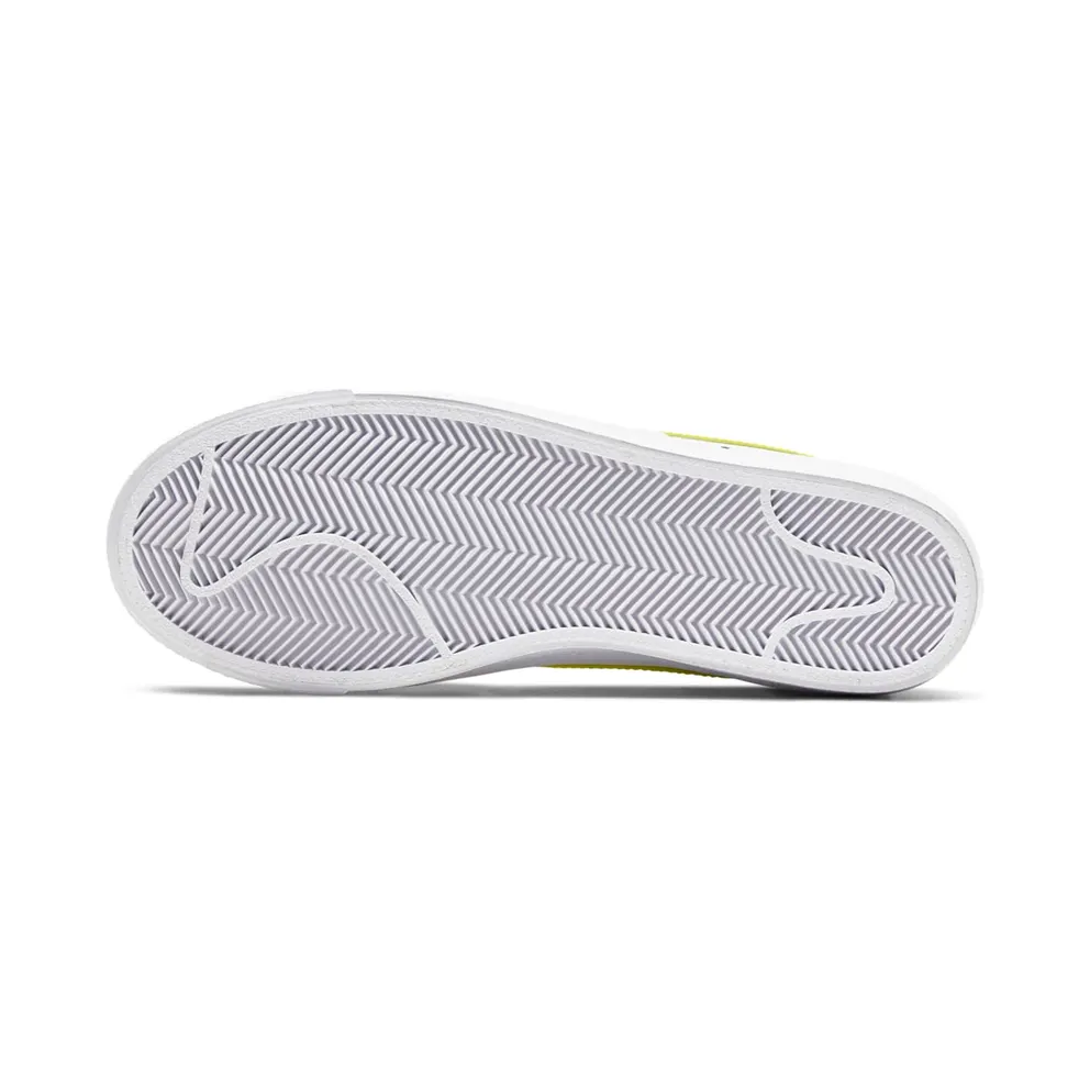 Nike Blazer Mid 77 White Lemon Venom (W) White/Pure Platinum-Fossil-Lemon Venom (CZ0362-100)