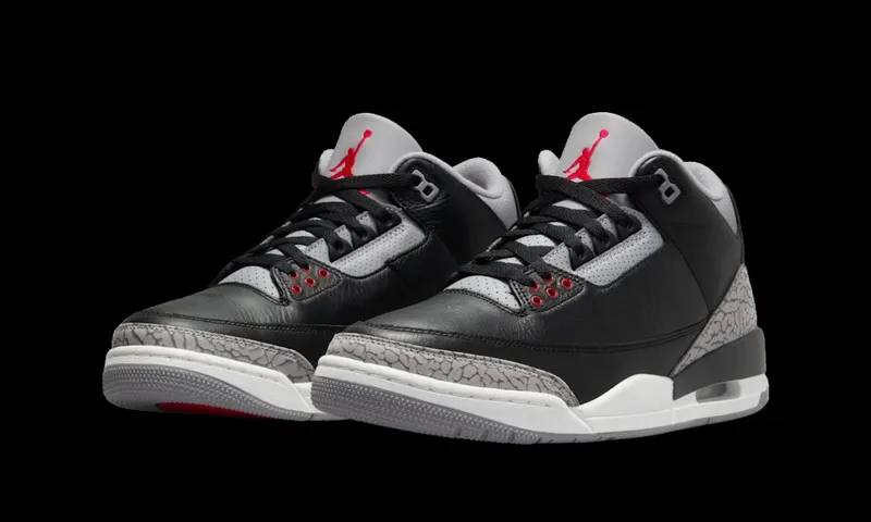 Air Jordan 3 Retro “Black Cement” 2024 (DN3707-010)