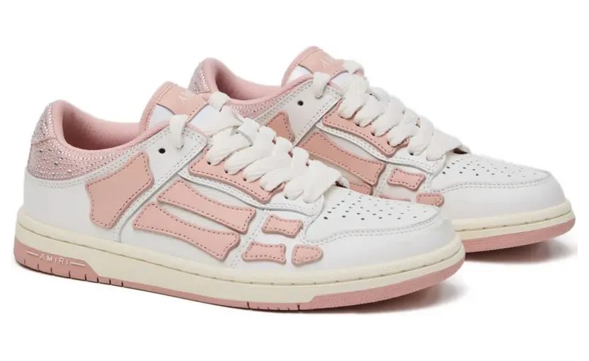 Amiri verfraaid met skelet “White” (AWFOSR1114)