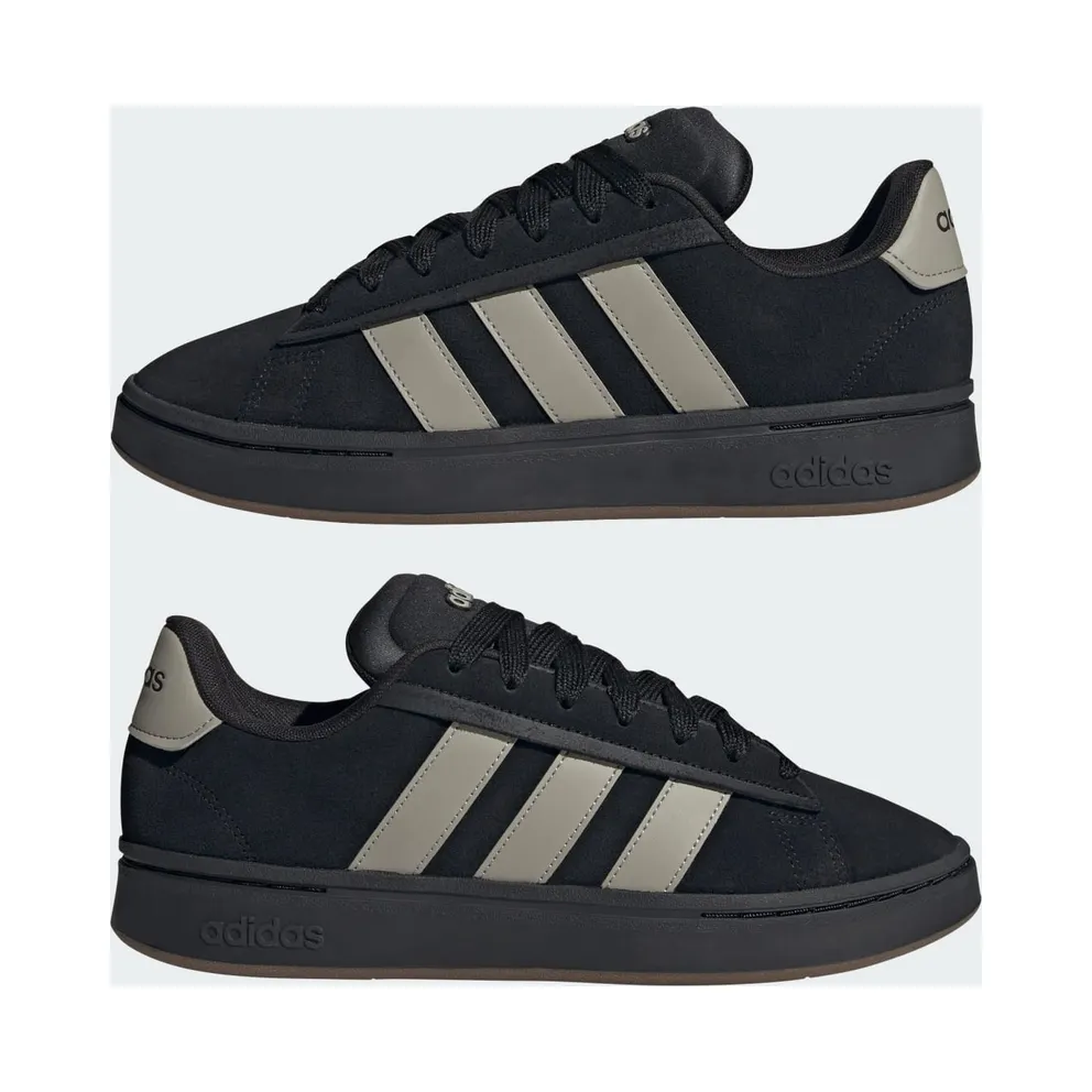 Adidas Grand Court Alpha Core Black / Putty Beige / Gum (JS3807)