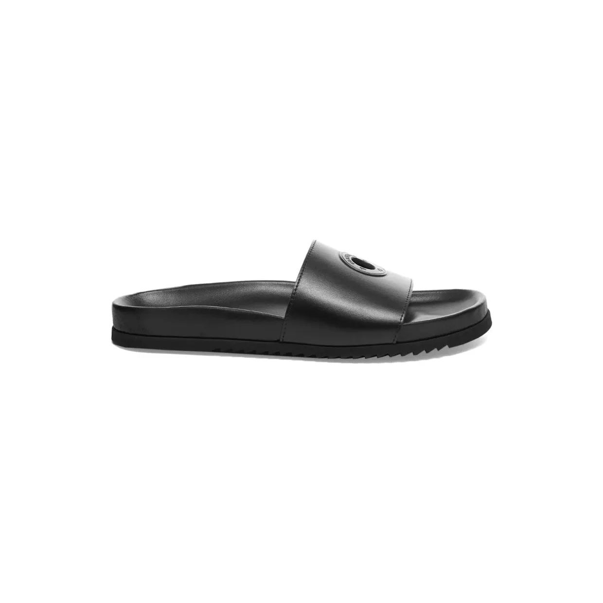 Burberry x Pop Trading Company Melroy Leather Slide Black (8056177)