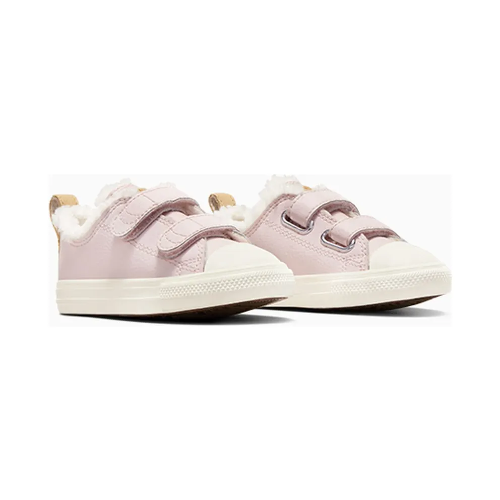 Converse Chuck Taylor All Star Leather & Sherpa Easy-On Blush Hush/Egret/Warm Quarry (A09265C)