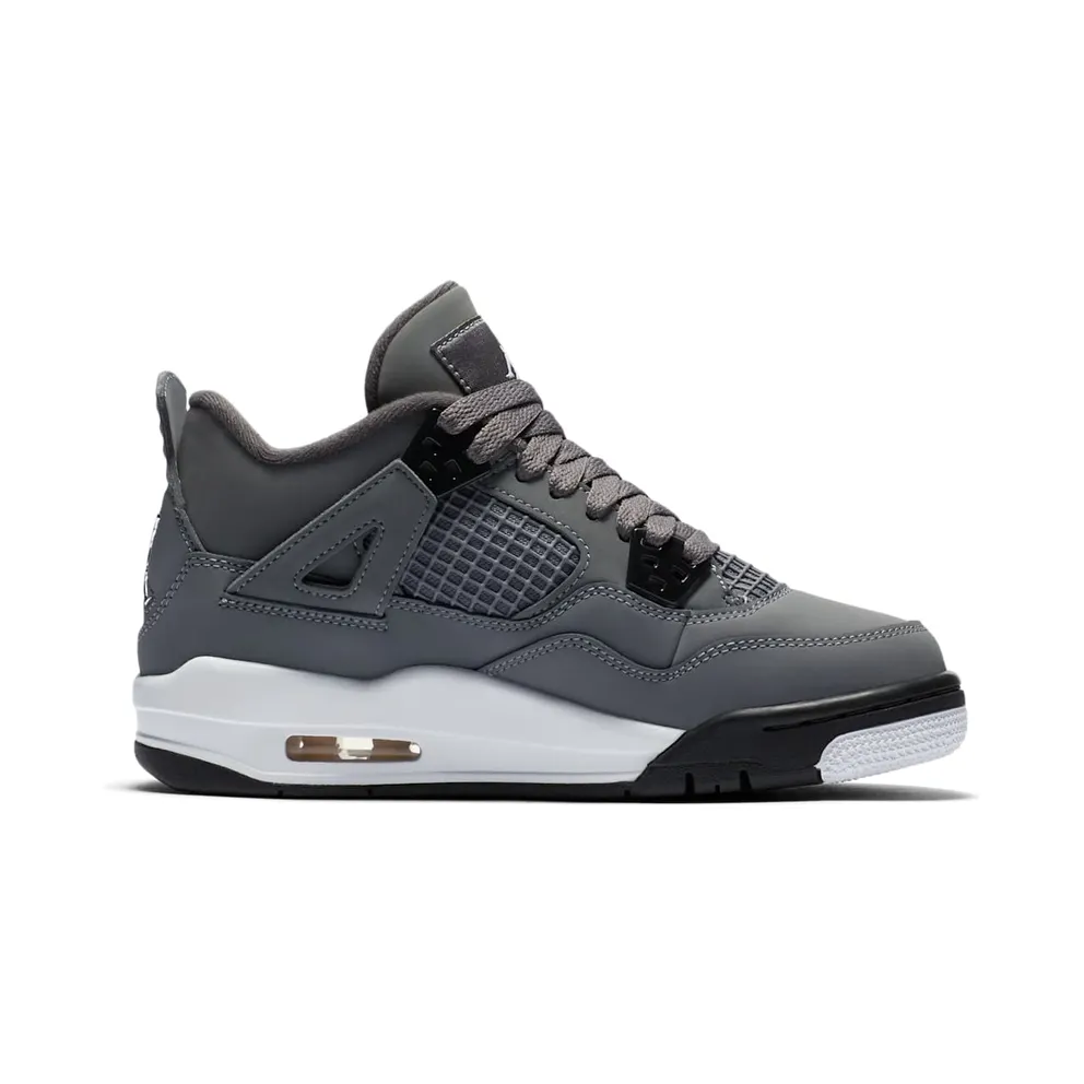 Air Jordan Nike AJ IV 4 Retro ‘Cool Grey’ (GS) (2019) (408452-007)