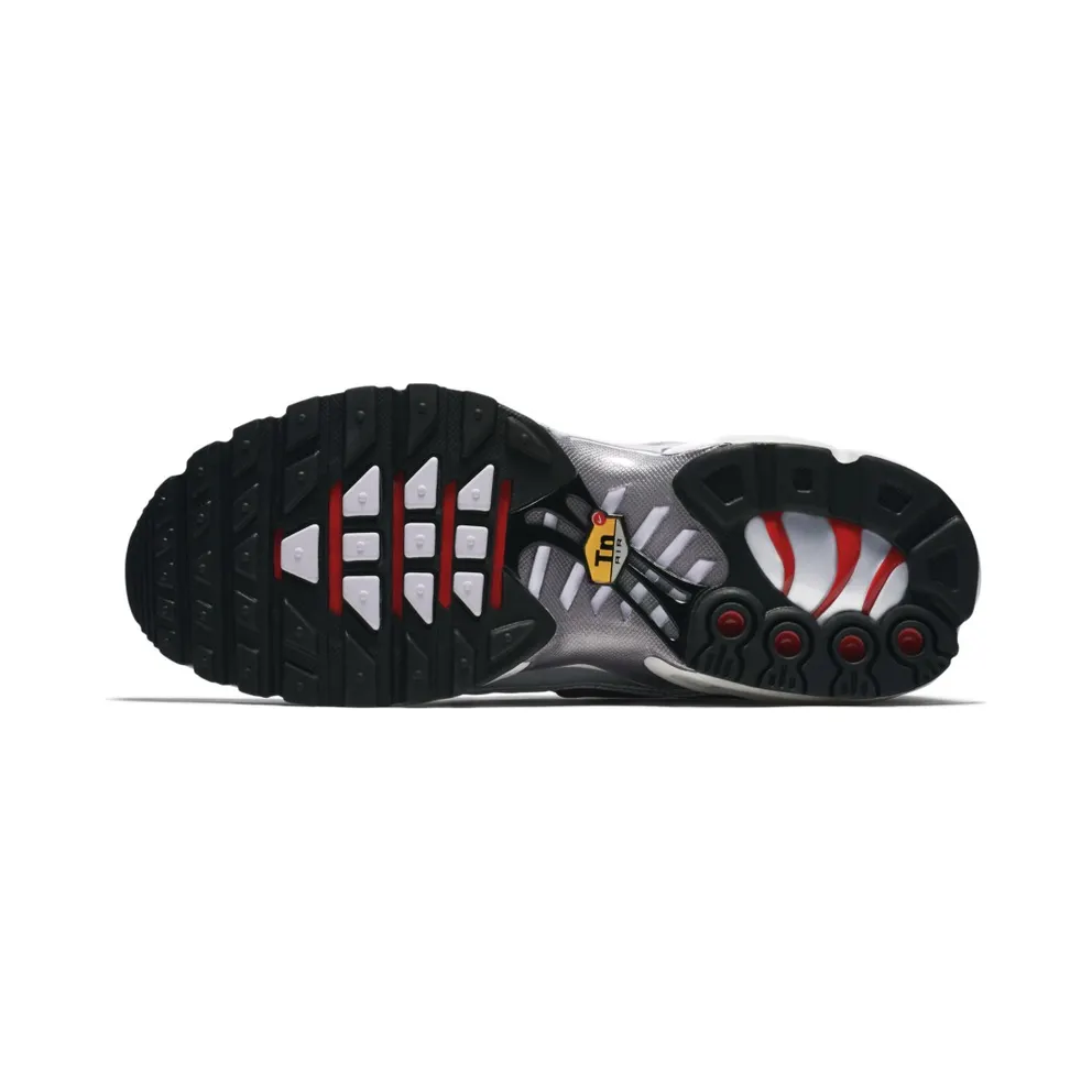 Nike Air Max Plus Silver Bullet (W) Metallic Silver/Varsity Red-Black-White (887092-001)