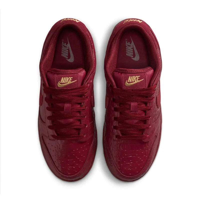 Nike Dunk Low “Team Red Croc” (HV4388-600)
