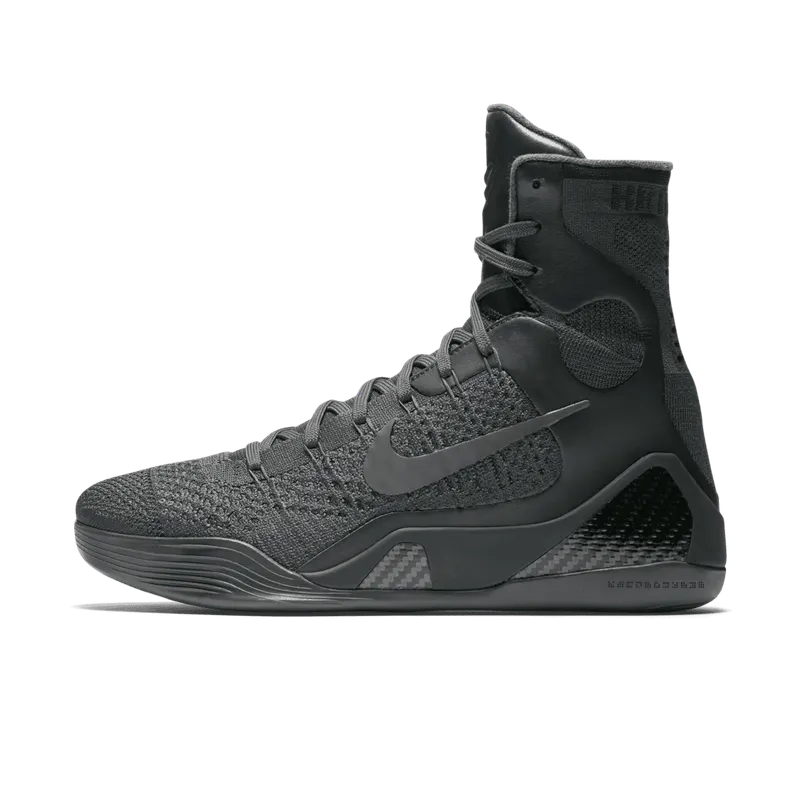 Nike Kobe 9 Elite Black Mamba Collection Fade to Black Anthracite/Anthracite (869455-002)