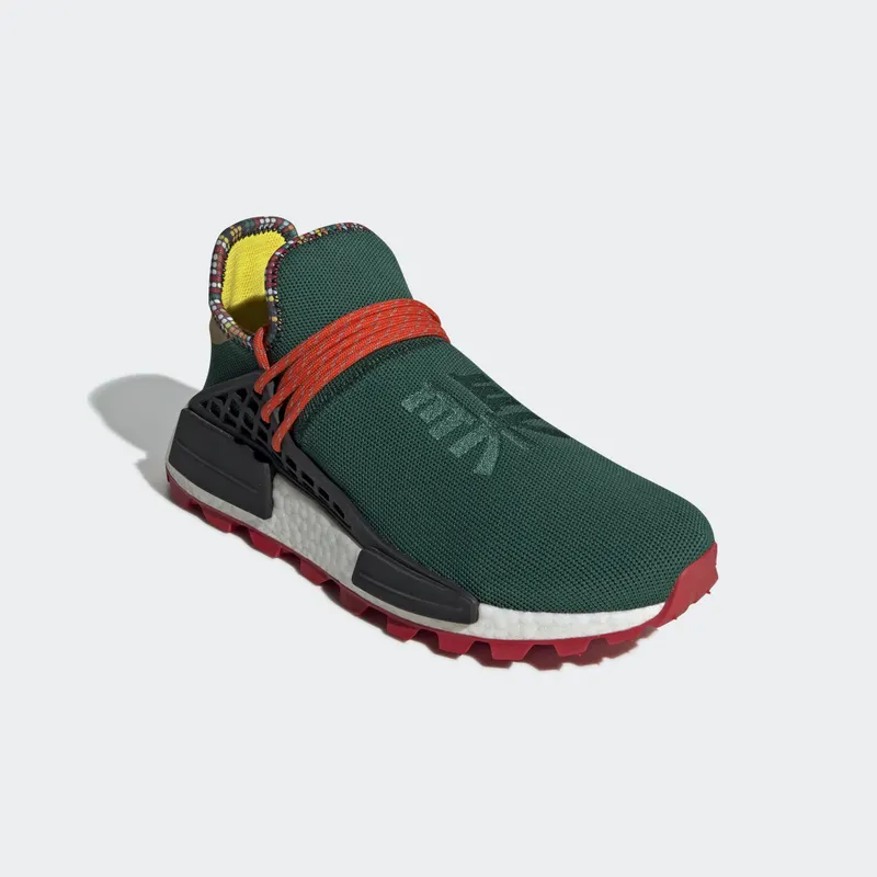 adidas NMD Hu Pharrell Inspiration Pack Green Green/Core Black/Bold Orange (EE7584)
