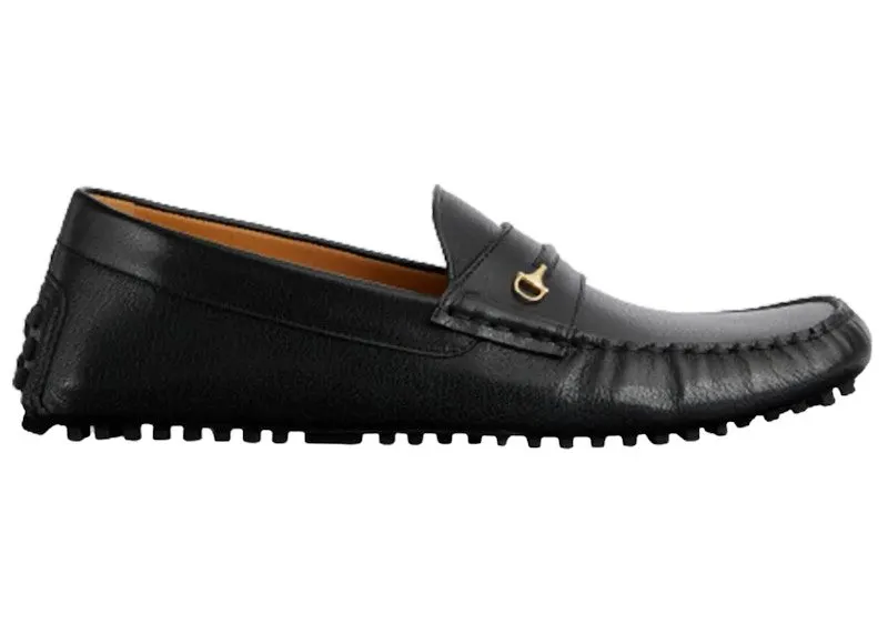 Gucci Horsebit Driver Loafers Black (752621 D3V00 1000)
