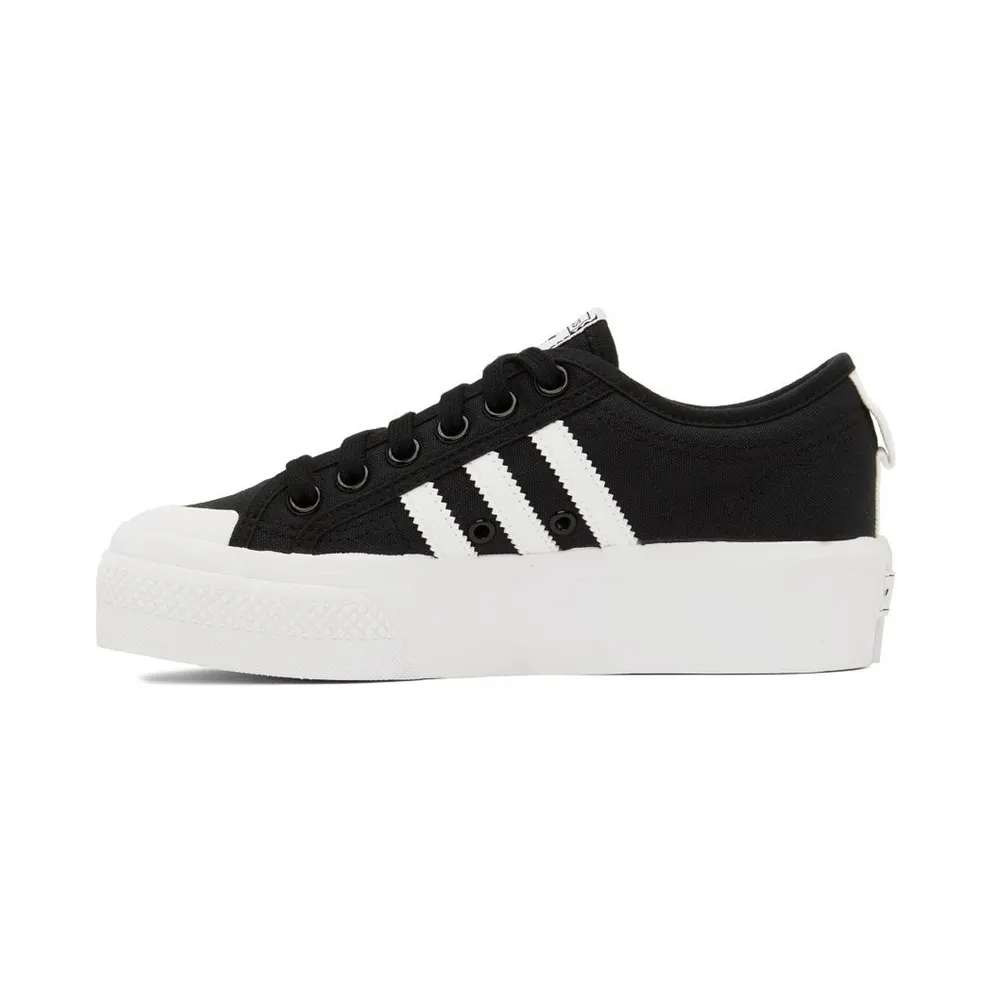 Adidas Nizza Platform Core Black / Cloud White / Cloud White (FV5321)