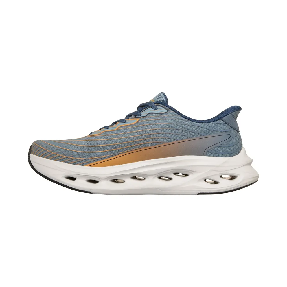 Skechers Slip-ins: Max Cushioning Glide-Step – Sapphire Sneaker Leigrijs