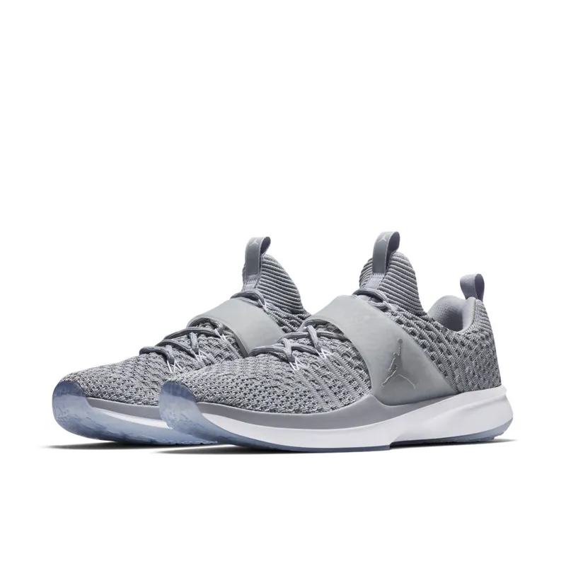 Jordan  Trainer 2 Flyknit Wolf Grey Wolf Grey/White-Metallic Silver (921210-005)